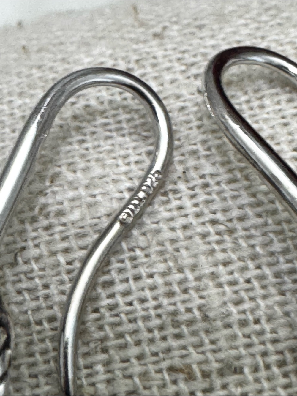 David Yurman .925 Infinity Triple Circle Dangle Drop Earrings - Picture 7 of 9